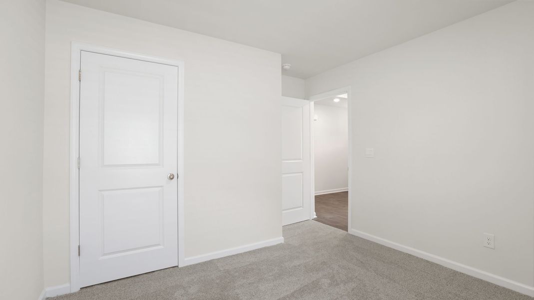 Spacious, unfurnished interior of a new home in Wildbrook Village, Waynesville (Image 17). Spacious, unfurnished interior of a new home in Wildbrook Village, Waynesville (Image 17).