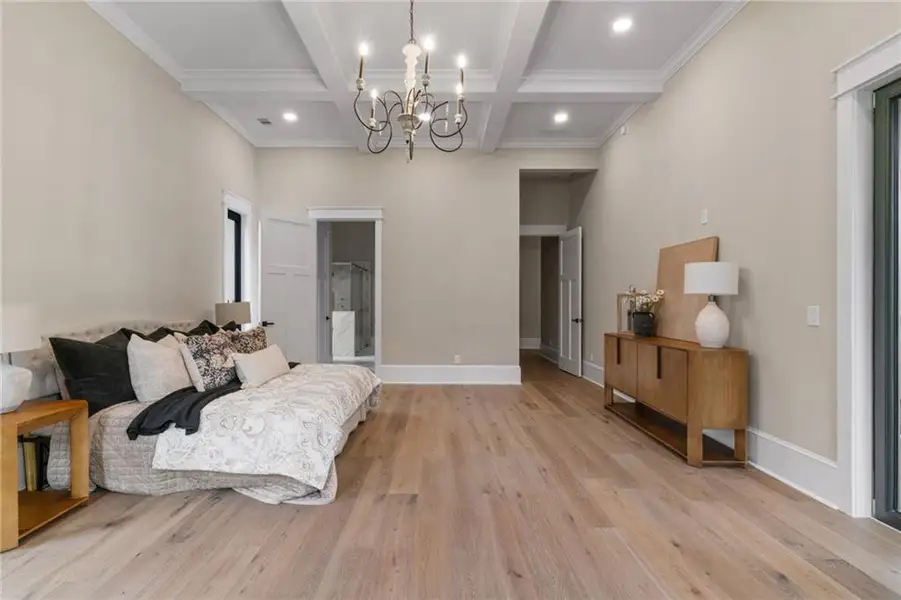 Furnished interior view inside a new home in , Canton (Image 8).