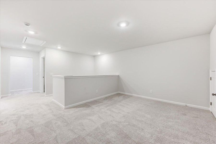 Spacious, unfurnished interior of a new home in Limehouse Village: Arbor Series, Summerville (Image 54).