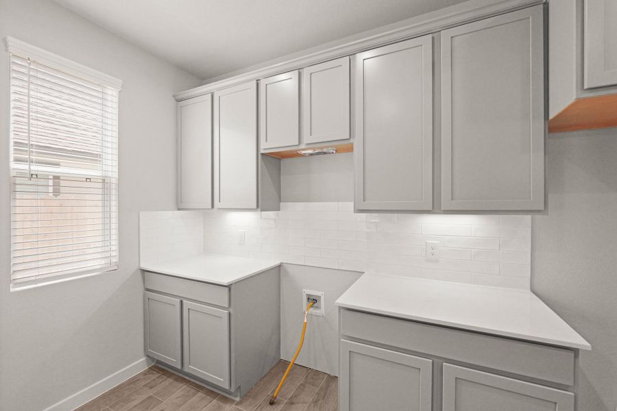 Furnished interior view inside a new home in Cypresswood Landing, Humble (Image 10).