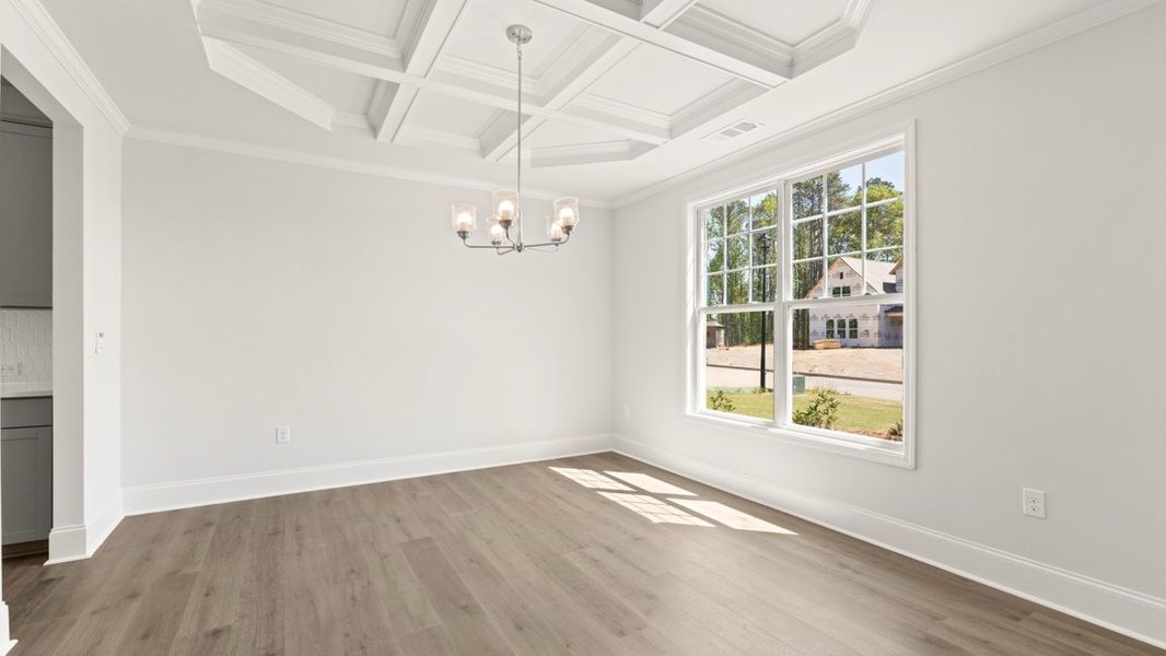 Representative unfurnished interior of a home built from the Lynnbrook by D.R. Horton in Thalley Creek Estates, Cumming (Image 14).