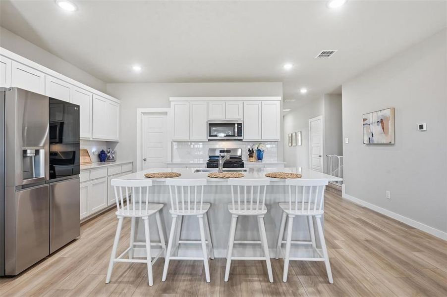 Furnished interior view inside a new home in Ventana, Fort Worth (Image 10). Furnished interior view inside a new home in Ventana, Fort Worth (Image 10).