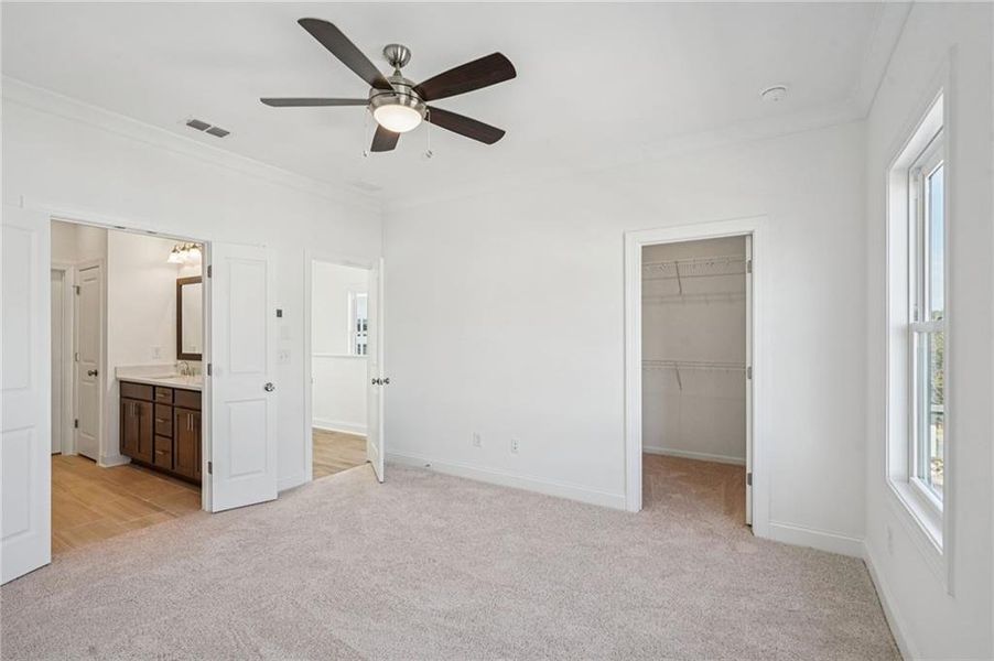 Spacious, unfurnished interior of a new home in Millcroft Townhomes, Buford (Image 21).