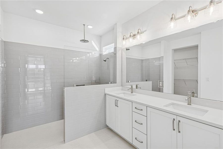 Furnished interior view inside a new home in Old Mill Preserve, Dallas (Image 5).