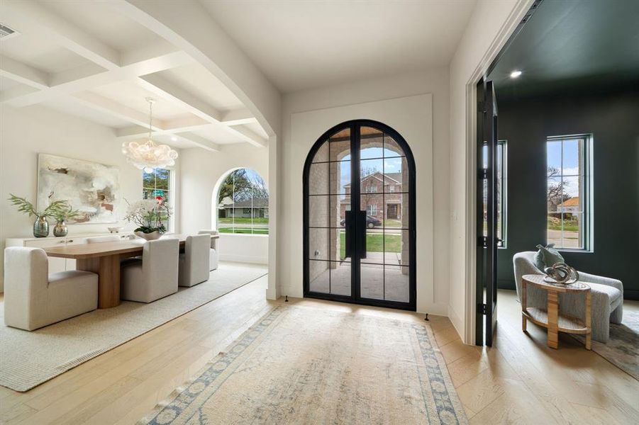 Furnished interior view inside a new home in , Dallas (Image 34). Furnished interior view inside a new home in , Dallas (Image 34).