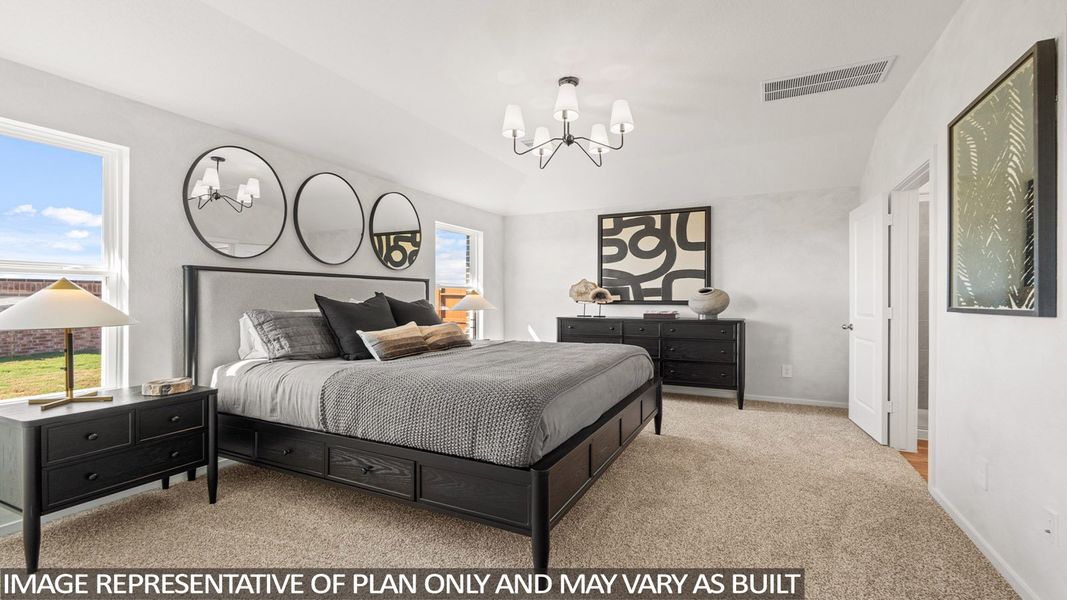 Furnished interior view inside a new home in Sunterra Lakes, Brookshire (Image 27).