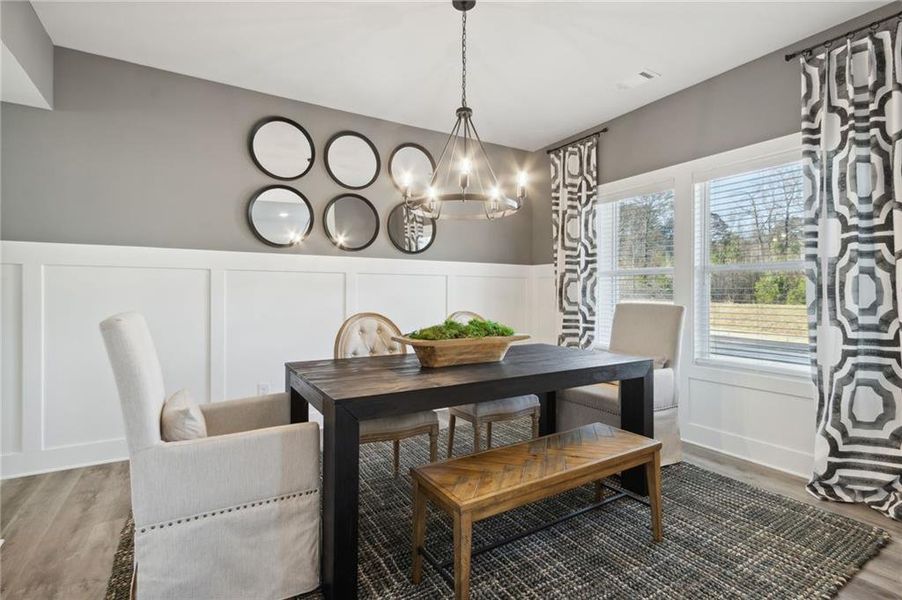 Furnished interior view inside a new home in , Buford (Image 35). Furnished interior view inside a new home in , Buford (Image 35).