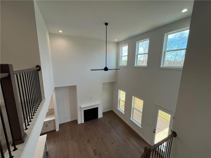 Spacious, unfurnished interior of a new home in East Harbor II at Chestatee, Dawsonville (Image 17).