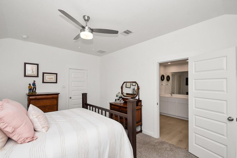 Furnished interior view inside a new home in , Richmond (Image 5).