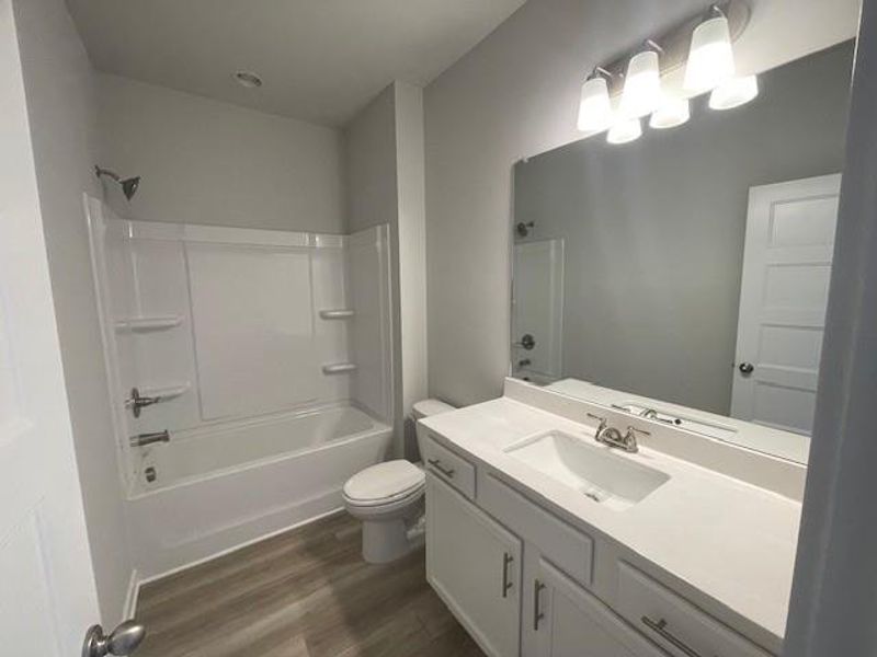 Furnished interior view inside a new home in Ponderosa Farms Estates, Gainesville (Image 7).