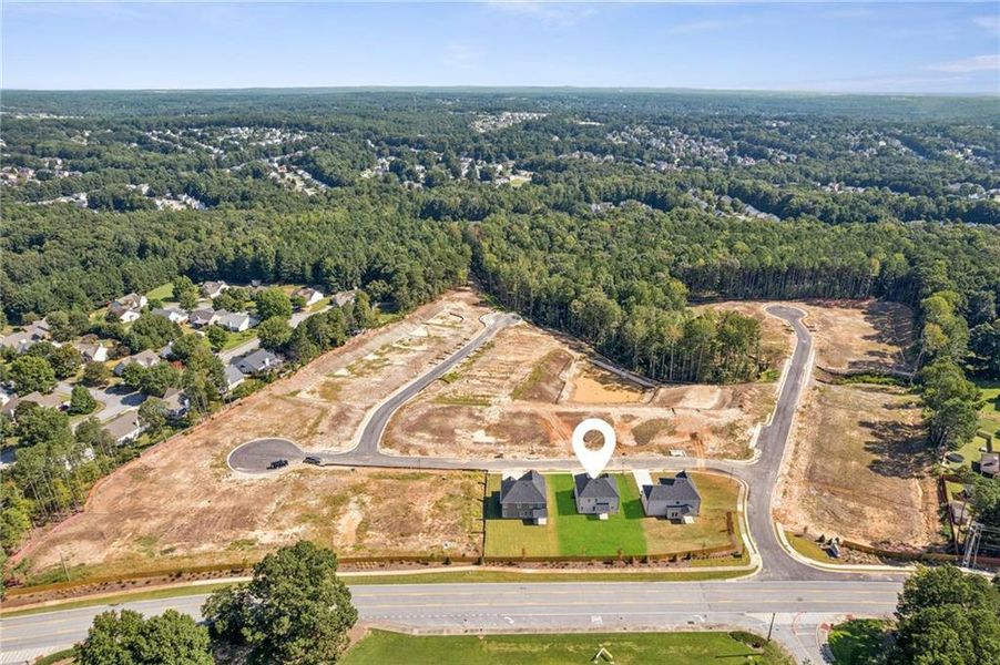 Site preparation for new homesites in , Lawrenceville (Image 44). Site preparation for new homesites in , Lawrenceville (Image 44).