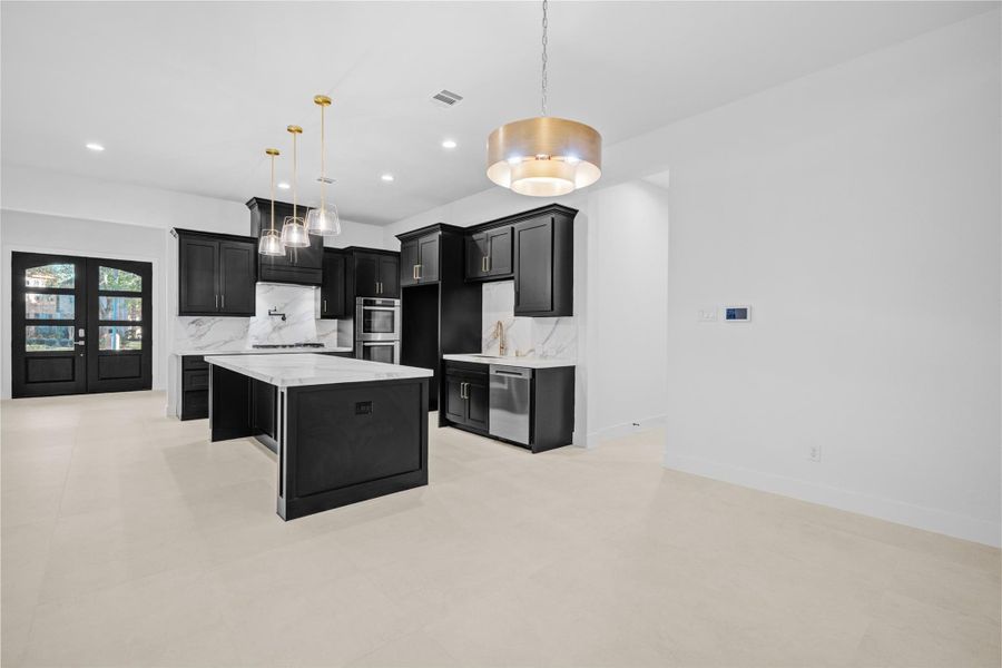 Furnished interior view inside a new home in , Houston (Image 12).