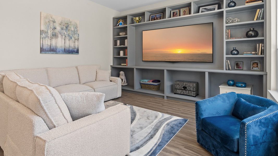 Representative furnished interior of a home built from the Portico by Epcon Communities in Winfrey Estates, Tomball (Image 13). Representative furnished interior of a home built from the Portico by Epcon Communities in Winfrey Estates, Tomball (Image 13).