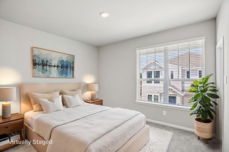 Furnished interior view inside a new home in Kemah Crossing - Luxe Series, Kemah (Image 4). Furnished interior view inside a new home in Kemah Crossing - Luxe Series, Kemah (Image 4).