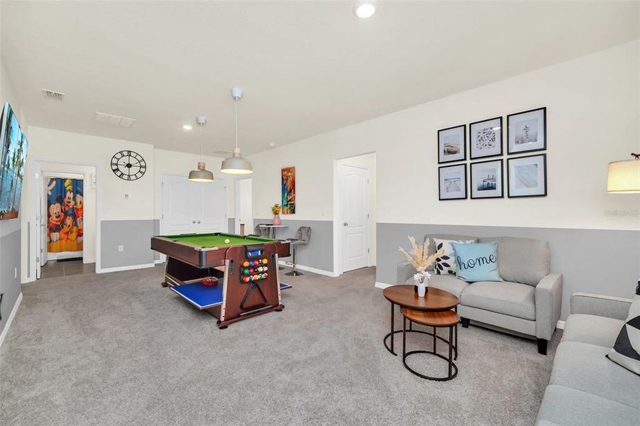 Furnished interior view inside a new home in , Davenport (Image 17). Furnished interior view inside a new home in , Davenport (Image 17).