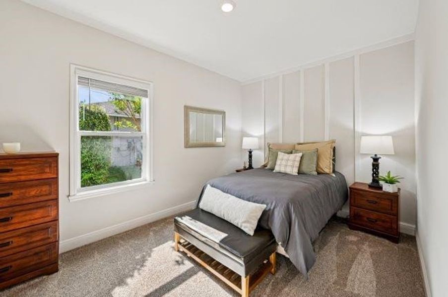 Model home - actual features may vary.
