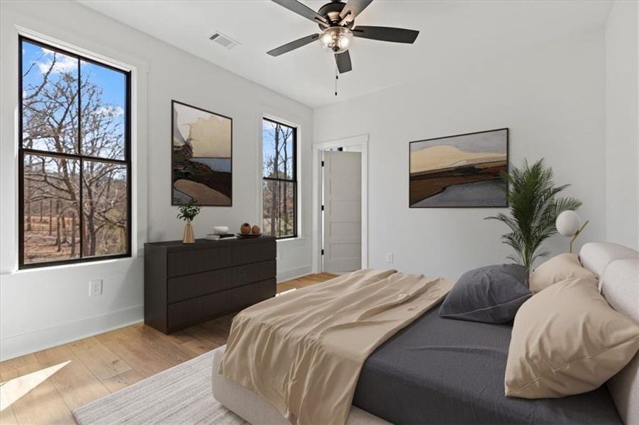 Furnished interior view inside a new home in , Gainesville (Image 51). Furnished interior view inside a new home in , Gainesville (Image 51).