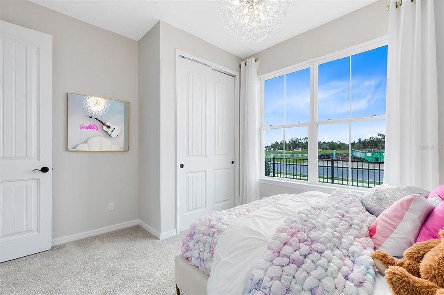 Model Home Design Only. Pictures and furnishings are for illustrative purposes only. Elevations, colors and options may vary. Furniture is for model home staging only.