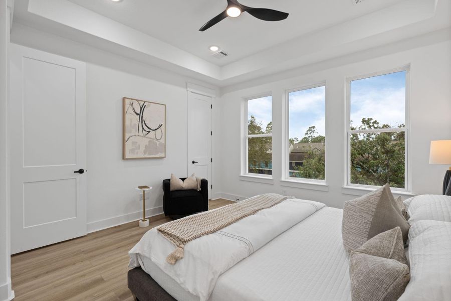 Furnished interior view inside a new home in , Houston (Image 6). Furnished interior view inside a new home in , Houston (Image 6).