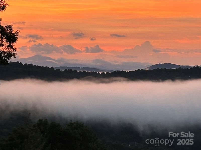 View from main level