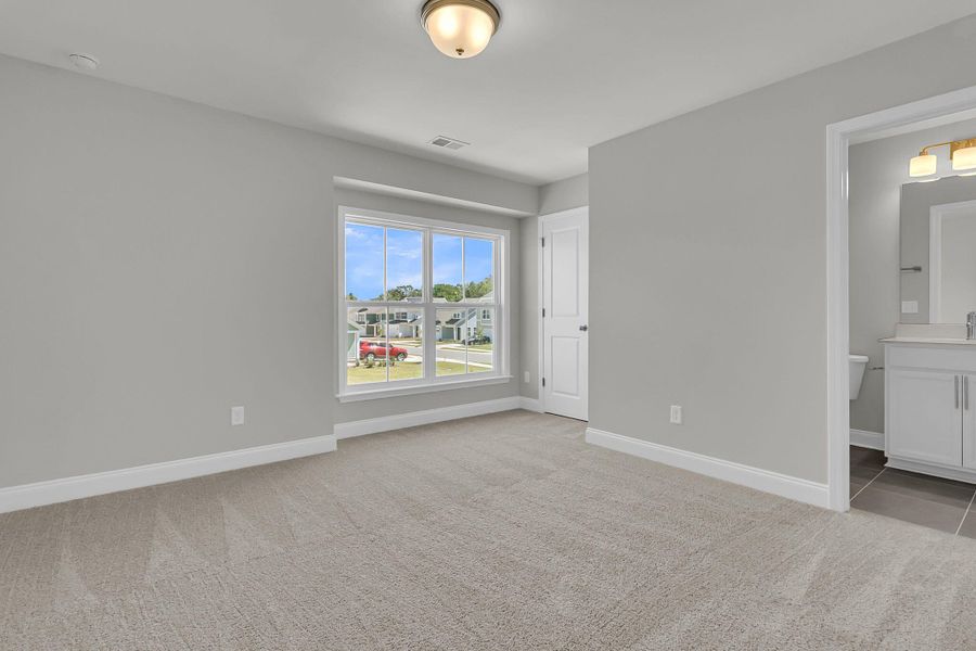 Spacious, unfurnished interior of a new home in Abbey Walk, Moncks Corner (Image 24). Spacious, unfurnished interior of a new home in Abbey Walk, Moncks Corner (Image 24).