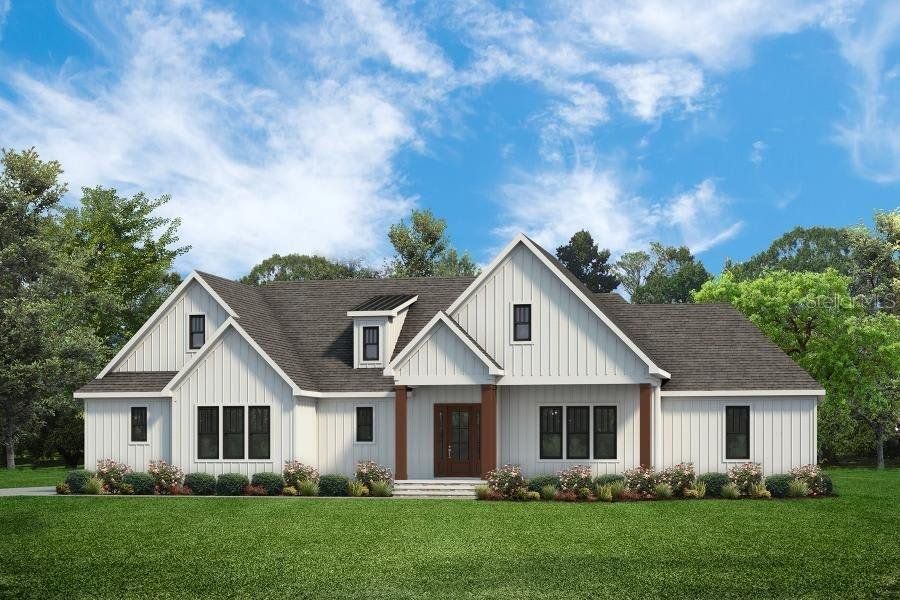 Front exterior of a new home in , Palm Coast, FL, highlighting curb appeal (Image 1). Front exterior of a new home in , Palm Coast, FL, highlighting curb appeal (Image 1).