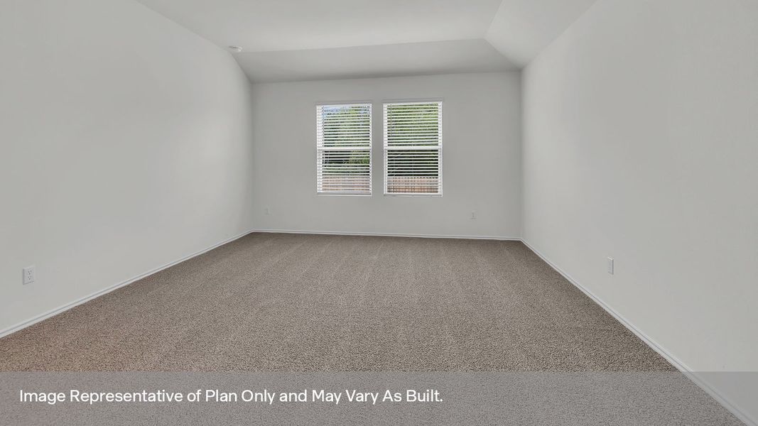 Representative unfurnished interior of a home built from the The Caroline by D.R. Horton in Bollinger, Maxwell (Image 18).