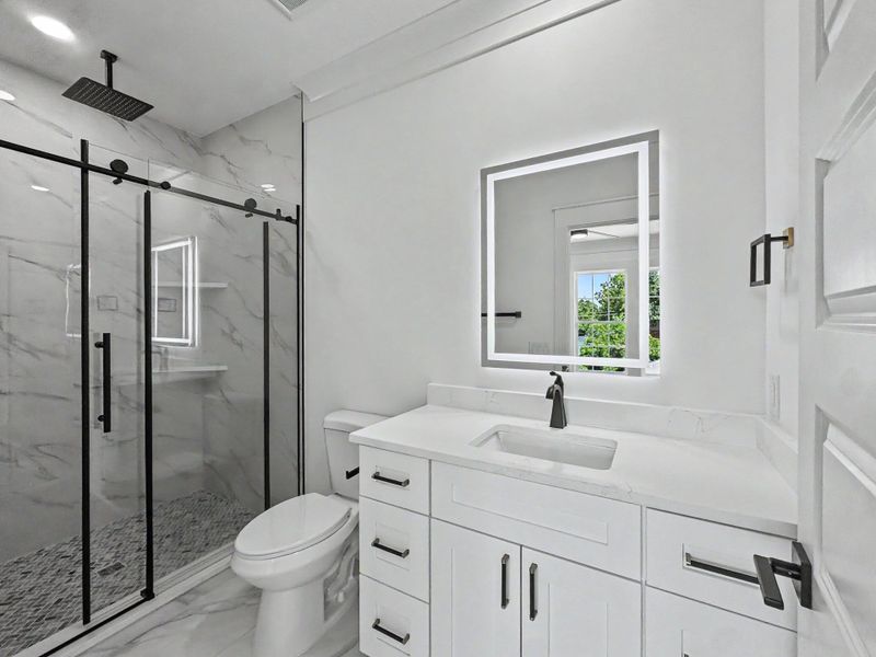Furnished interior view inside a new home in , North Charleston (Image 11).