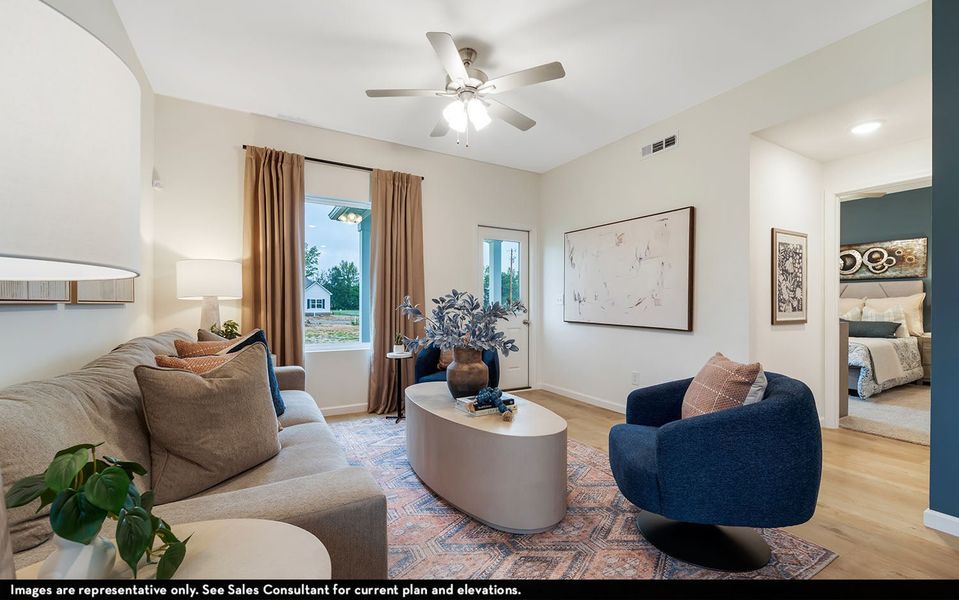 Furnished interior view inside a new home in Stonehenge, Manchester (Image 11).