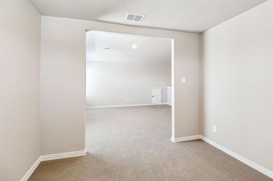 Photo is not of the actual home, but is an inspirational photo of builder’s model home and may depict options, furnishings, and/or decorator features that are not included.