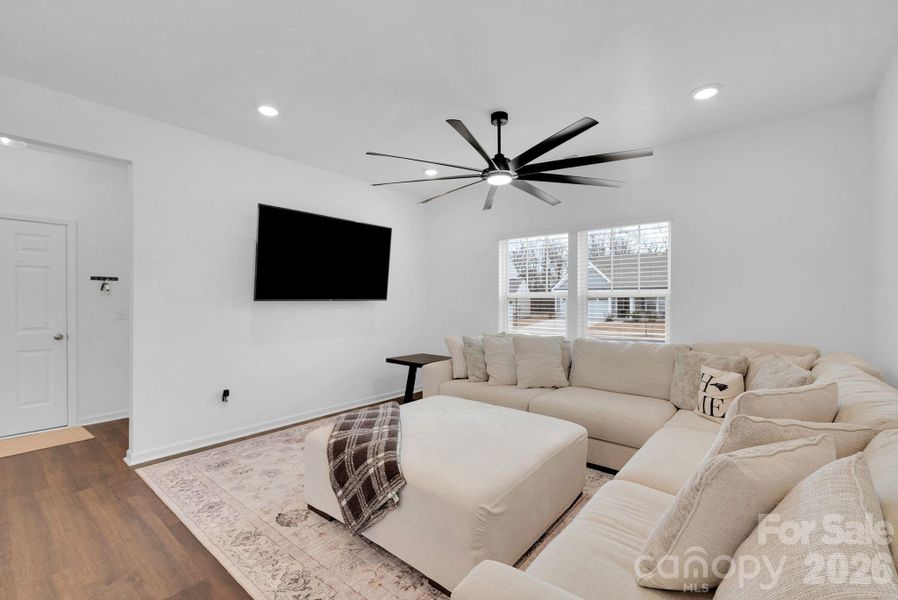 Furnished interior view inside a new home in , Wingate (Image 6).