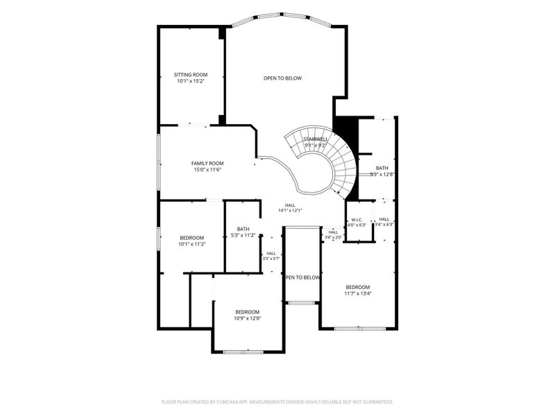 2D floor plan layout of this home in Candela, Richmond, TX (Image 4).