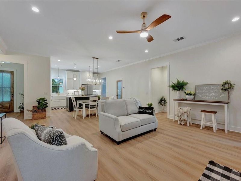 Furnished interior view inside a new home in , Lufkin (Image 30). Furnished interior view inside a new home in , Lufkin (Image 30).