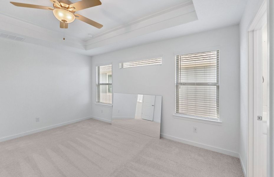 Spacious, unfurnished interior of a new home in Santa Rita Ranch, Liberty Hill (Image 48). Spacious, unfurnished interior of a new home in Santa Rita Ranch, Liberty Hill (Image 48).