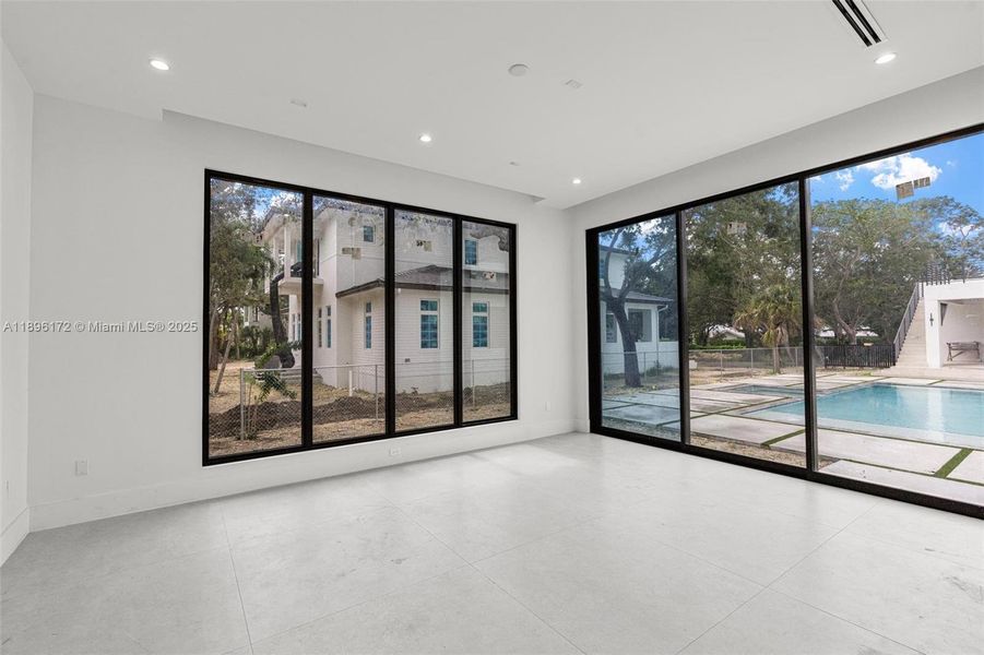 Spacious, unfurnished interior of a new home in , Palmetto Bay (Image 24). Spacious, unfurnished interior of a new home in , Palmetto Bay (Image 24).