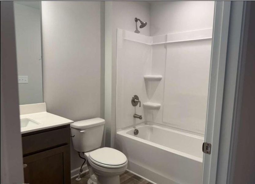 Furnished interior view inside a new home in Silver Leaf, Dawsonville (Image 7).