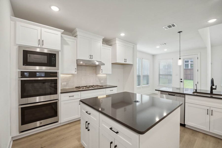 Furnished interior view inside a new home in Westside Preserve, Midlothian (Image 6).