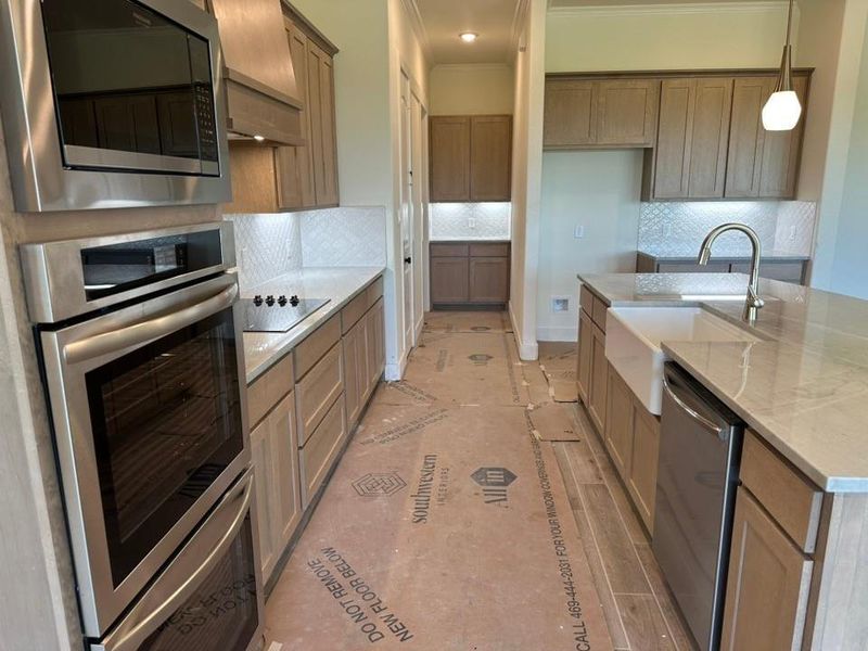 In-progress construction of a new home in Fannin Ranch, Leonard, TX (Image 20).