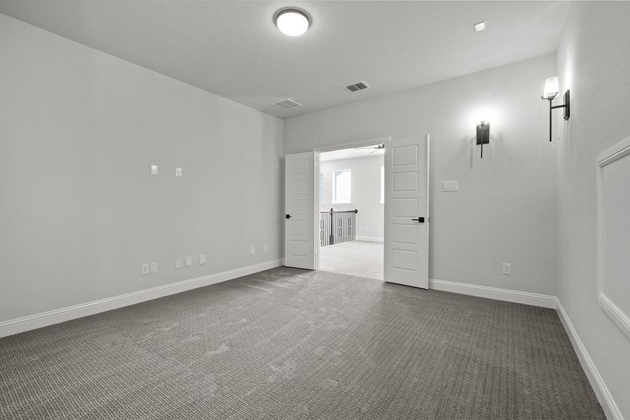 Representative unfurnished interior of a home built from the Bradley by Landon Homes in Lexington Frisco, Frisco (Image 14).