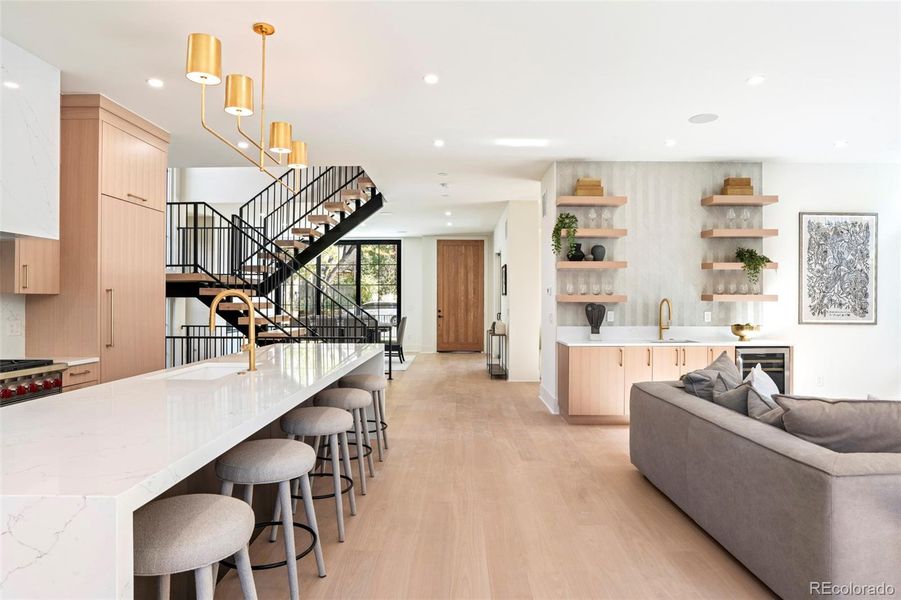 Furnished interior view inside a new home in , Denver (Image 5).