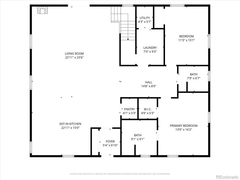 Main Level Floor Plan