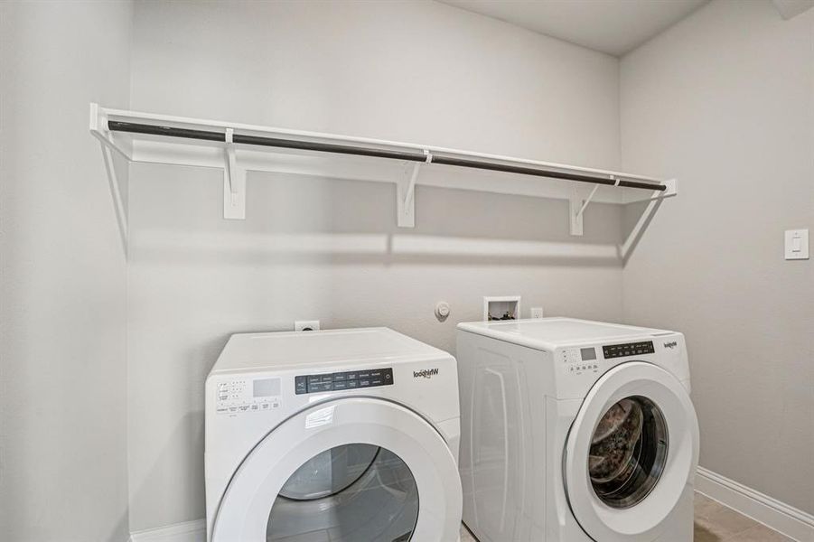 Photo is not of the actual home, but is an inspirational photo of builder’s model home and may depict options, furnishings, and/or decorator features that are not included.