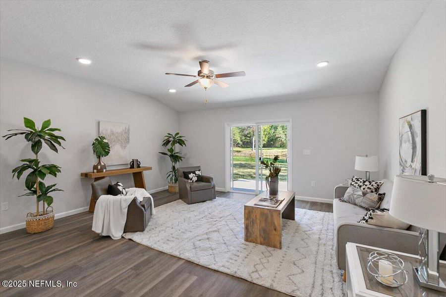 Furnished interior view inside a new home in , Jacksonville (Image 12).