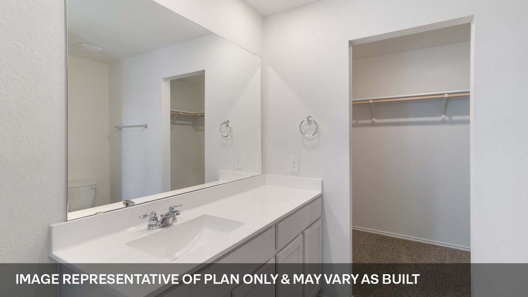 Furnished interior view inside a new home in Marigold, Kyle (Image 5).