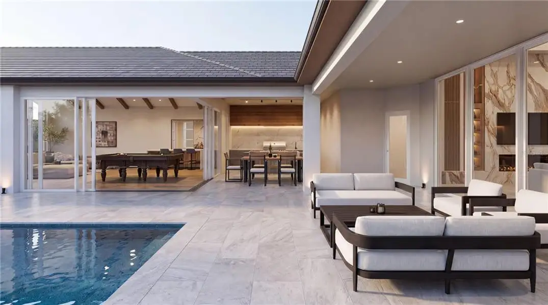 Exterior details and patio area of a home in , Tavares (Image 3).