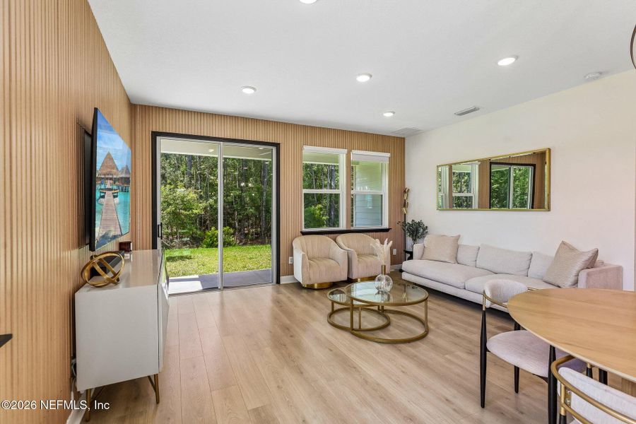 Furnished interior view inside a new home in Seasons at Morada, St. Augustine (Image 15).