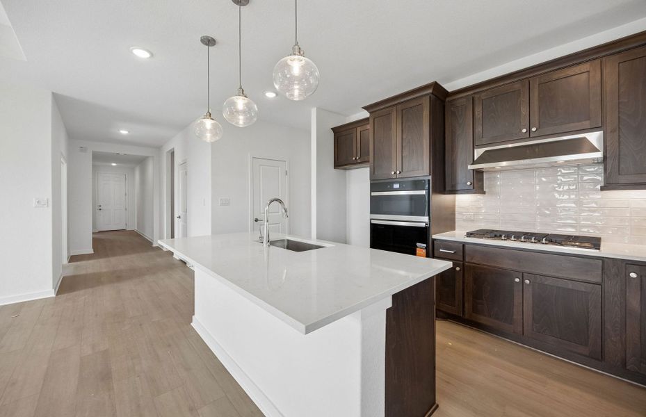 Furnished interior view inside a new home in Crescent Bluff, Georgetown (Image 12).