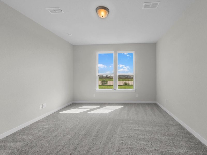 Spacious, unfurnished interior of a new home in Mason Woods, Cypress (Image 13).