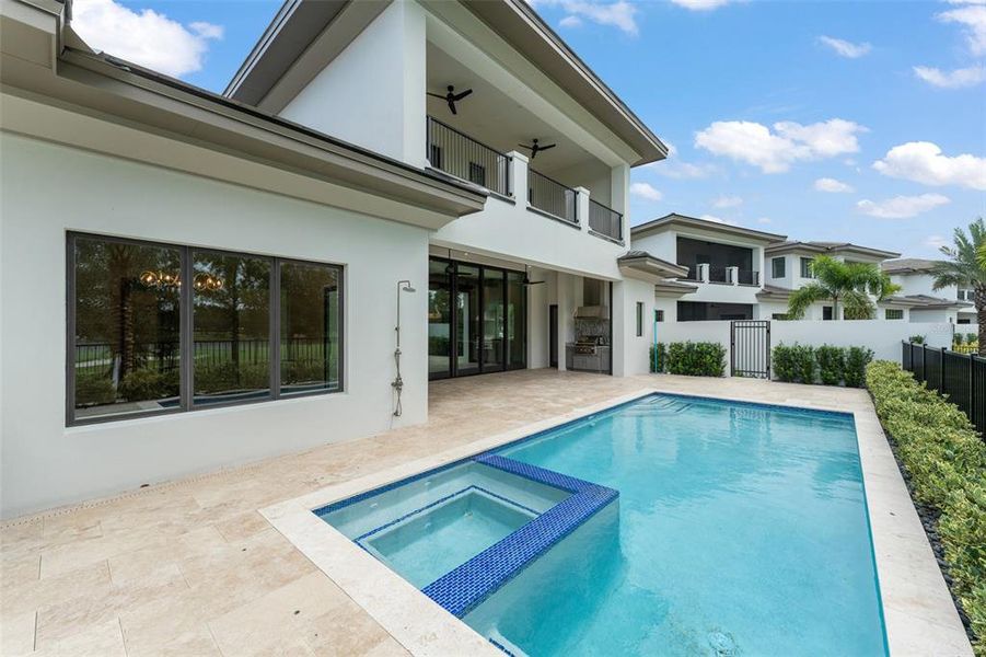 Exterior details and patio area of a home in , Orlando (Image 26). Exterior details and patio area of a home in , Orlando (Image 26).