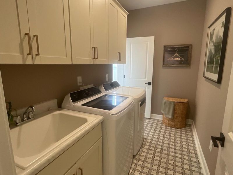 Furnished interior view inside a new home in Sage on North Main, Wake Forest (Image 9).